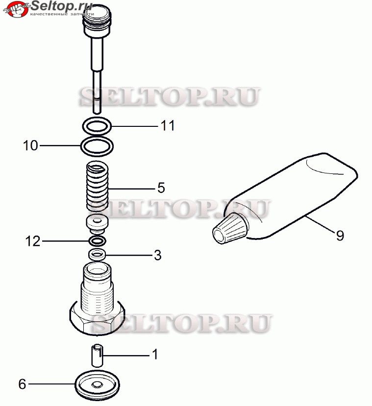 КЗЧ для распределительного золотника (2.883-988.0)