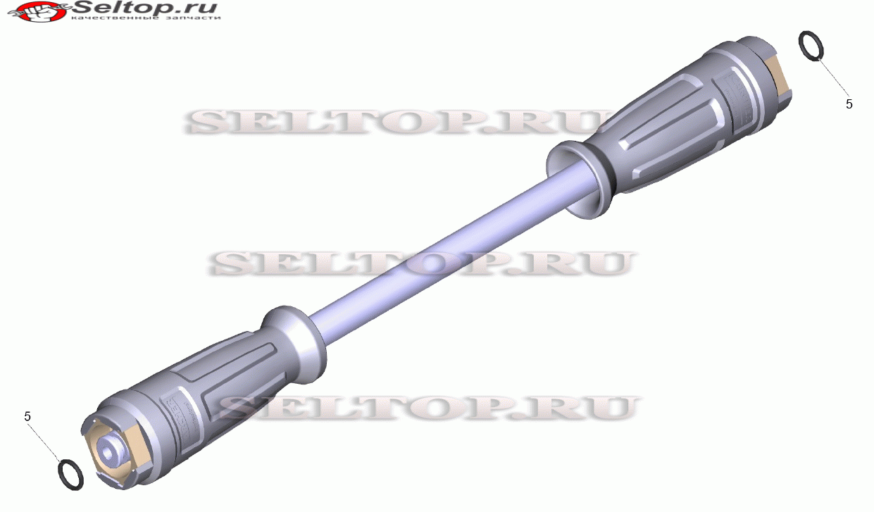 Шланг в сборе TR DN8 40 МПа 10m (6.110-038.0)
