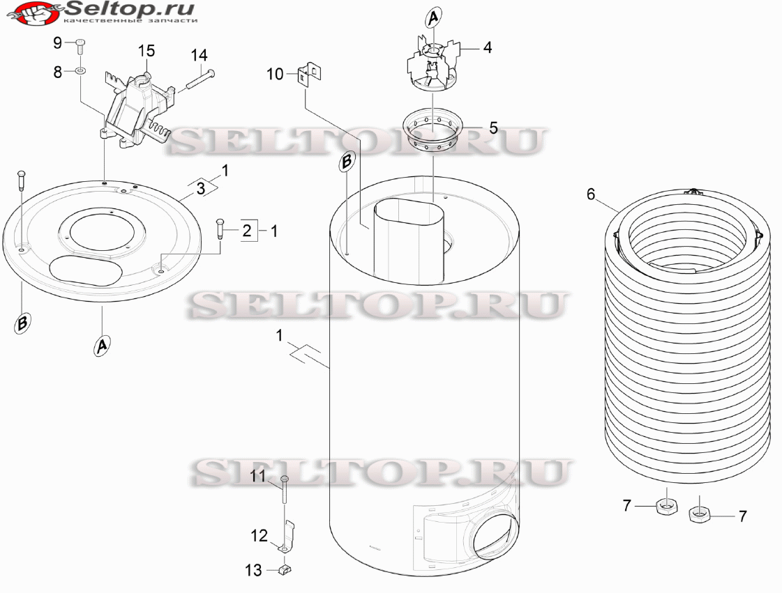 Нагревательный змеевик