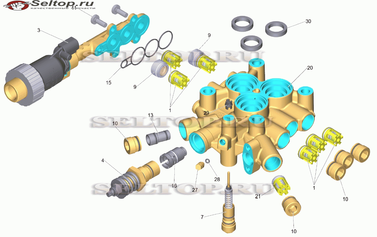 Головка цилиндра комплектный