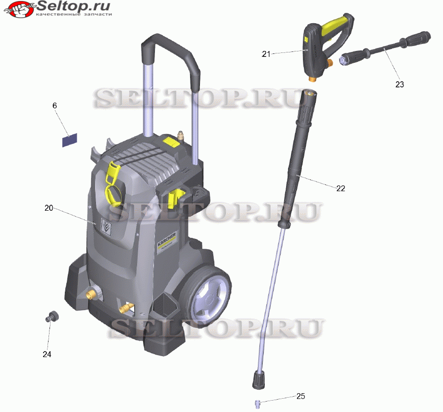 Перечень запасных деталей