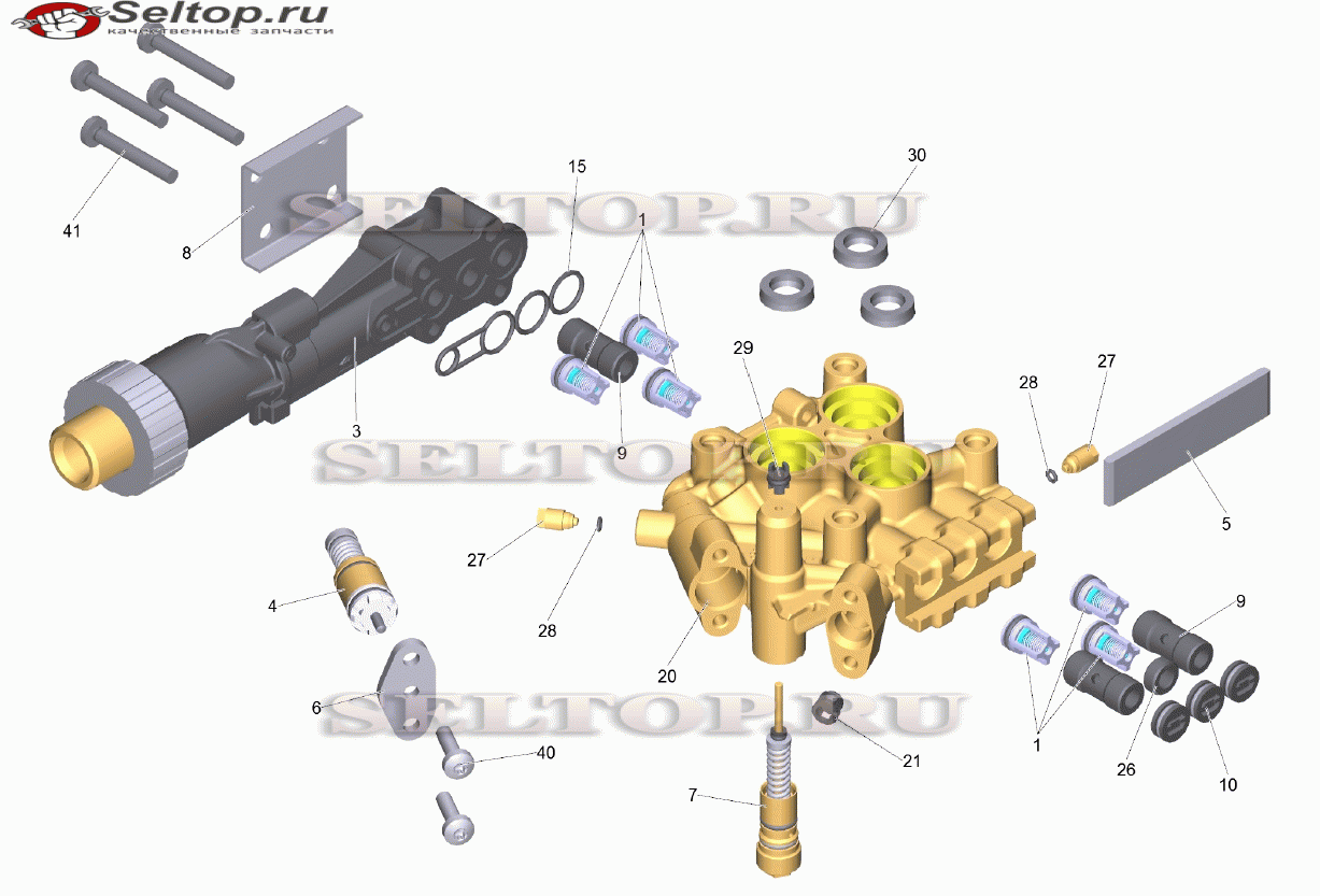 Головка цилиндра комплектный