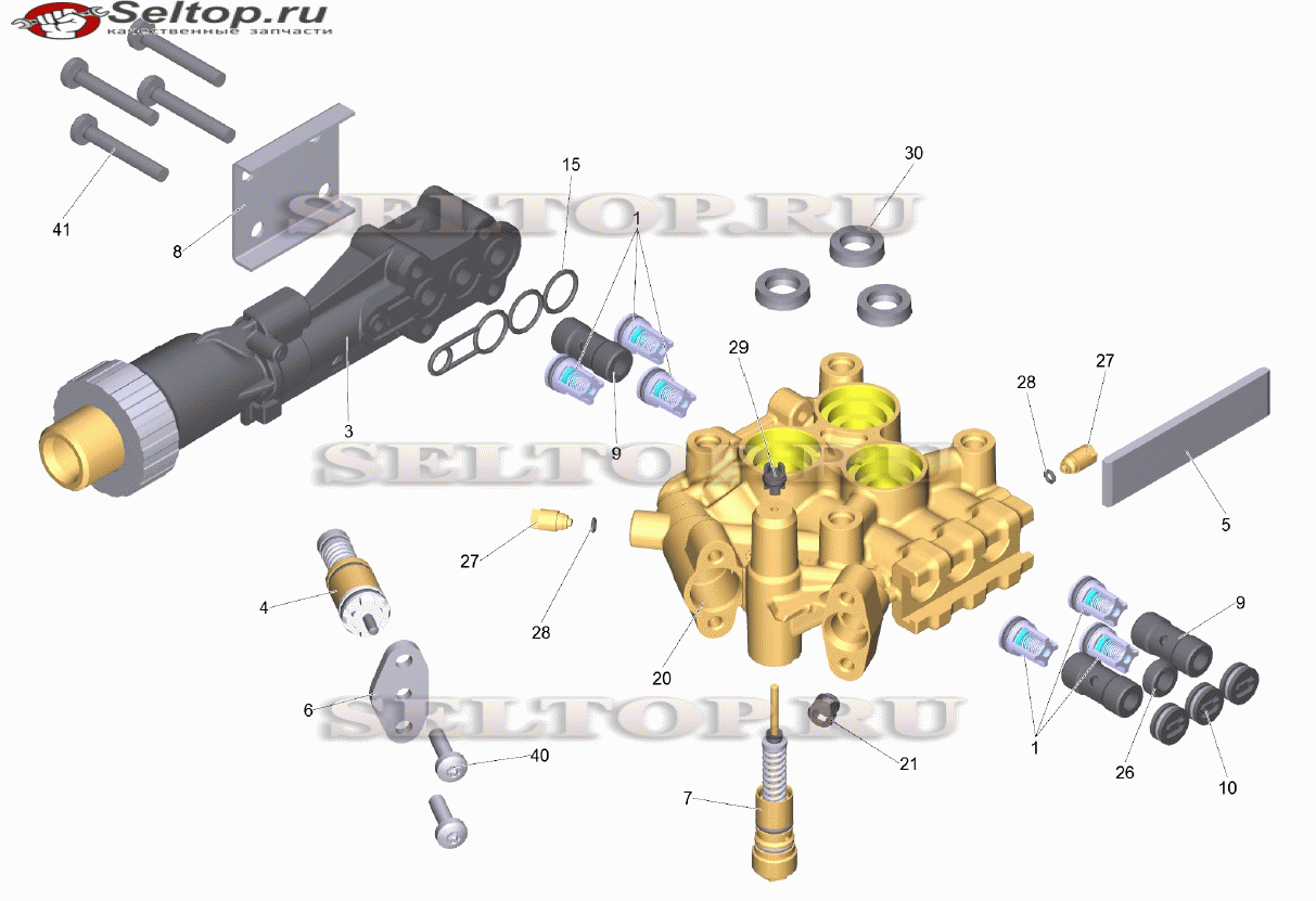 Головка цилиндра комплектный