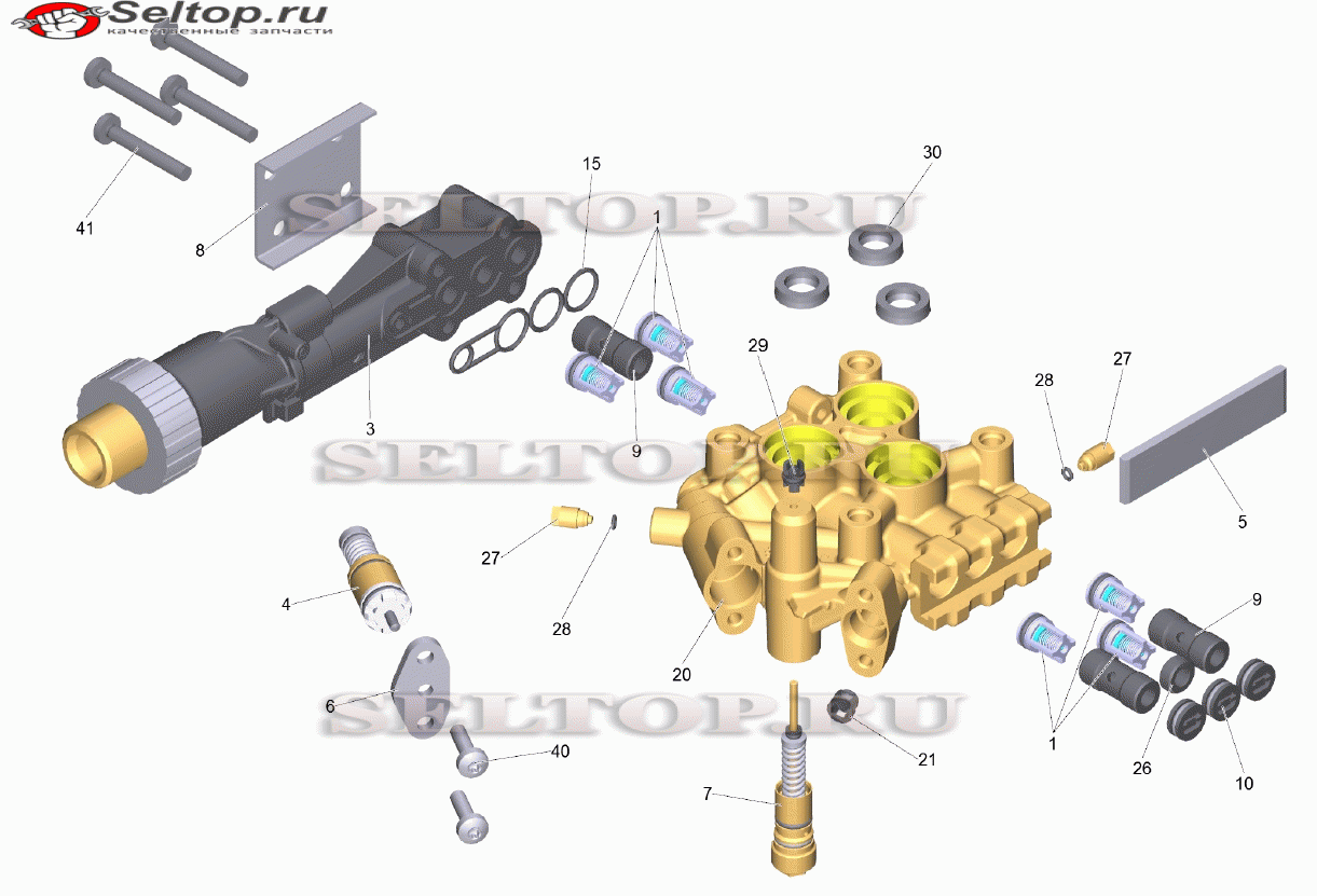 Головка цилиндра комплектный