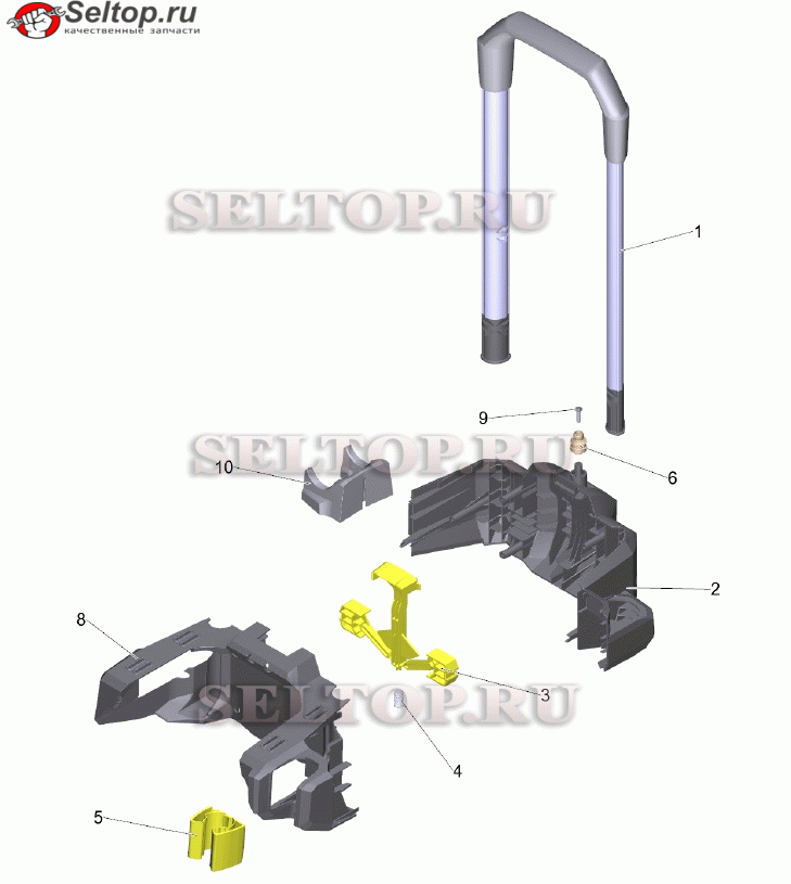 Модуль ведущая дуга комплектный HD-MX