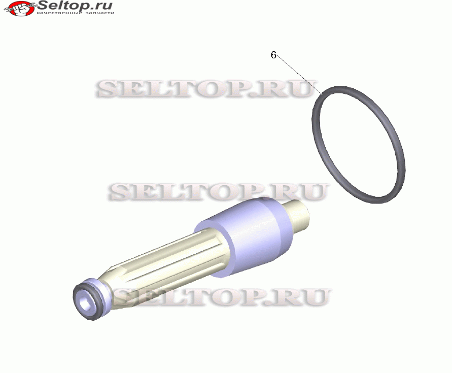 КЗЧ для роторного сопла 04-HD 1050 D (2.883-471.0)