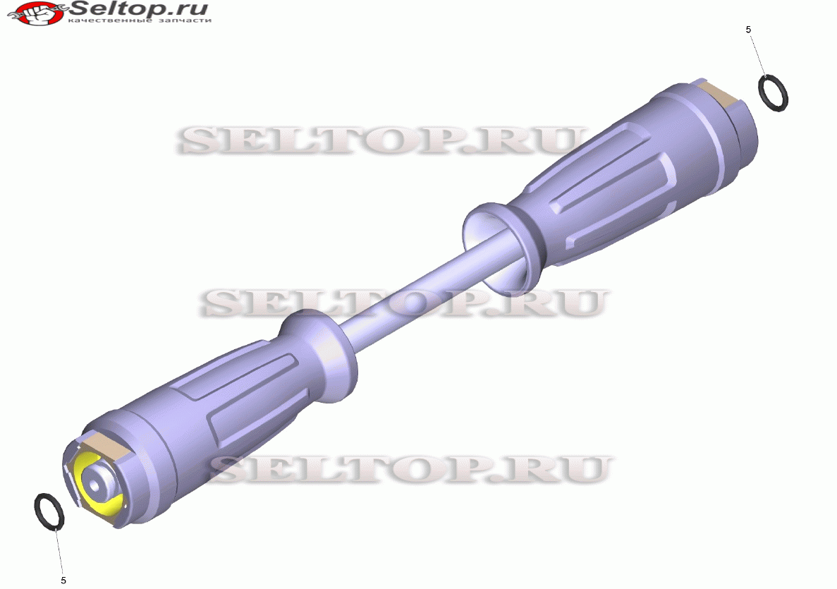 Шланг TR DN6 25MPa 10m (6.110-034.0)