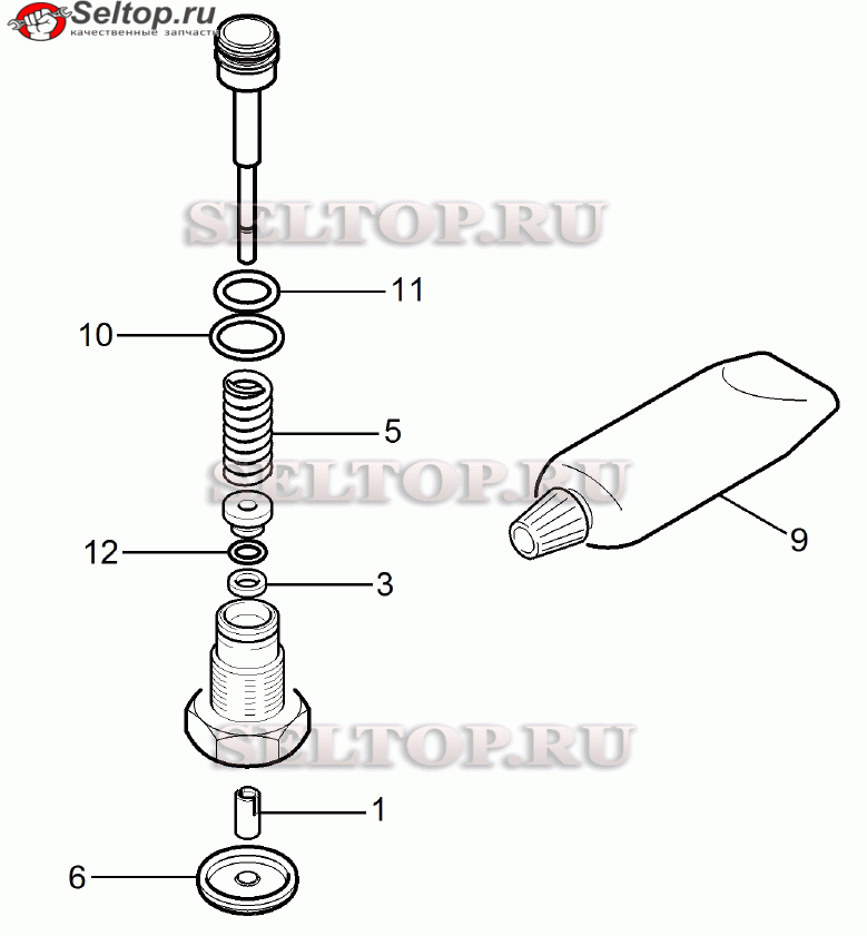 КЗЧ для распределительного золотника (2.883-988.0)