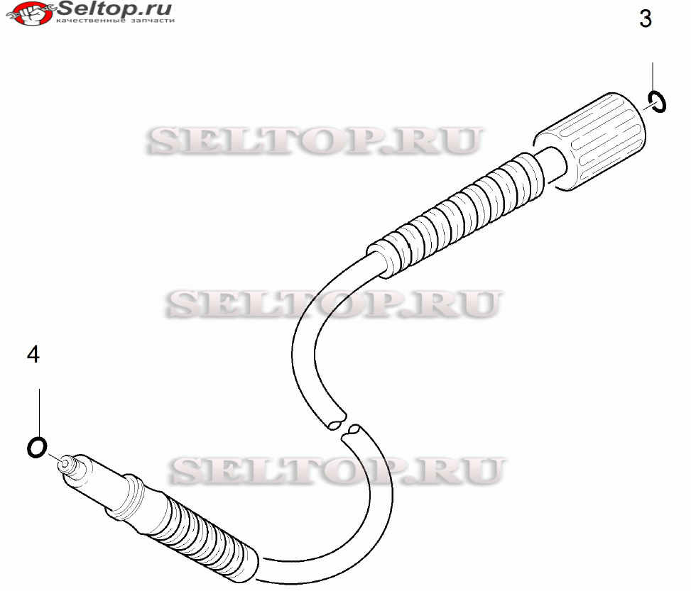 Шланг высокого давления 16MПа/9м (2.641-706.0)