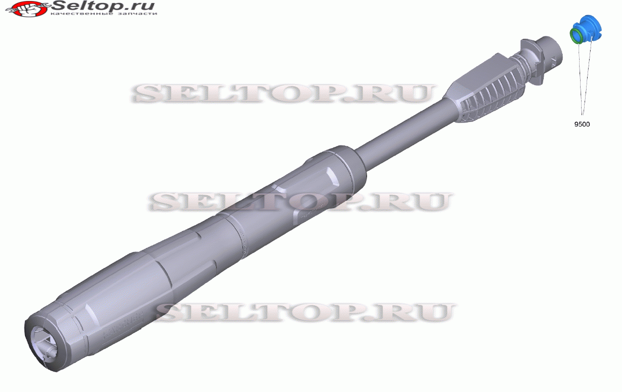 Струйная трубка Vario Power 145 Full Con (2.642-725.0)