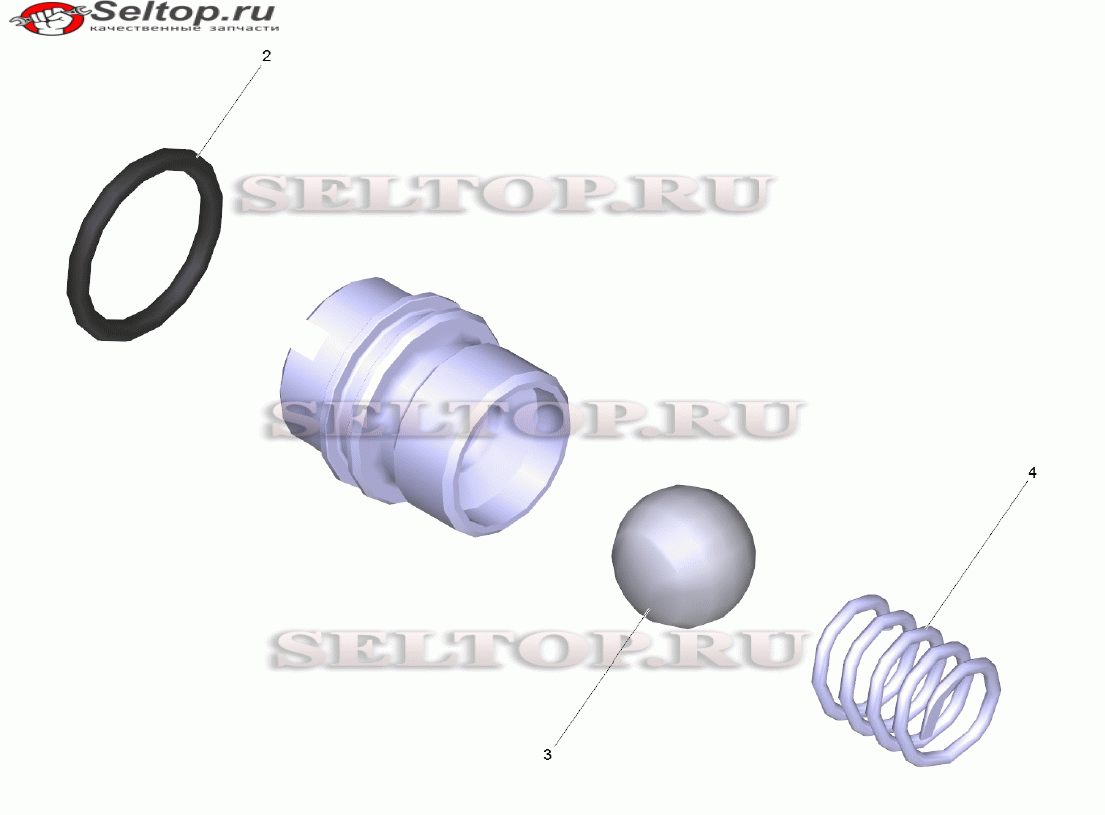 Седло клапана в сборе HD7/18 (4.481-226.0)