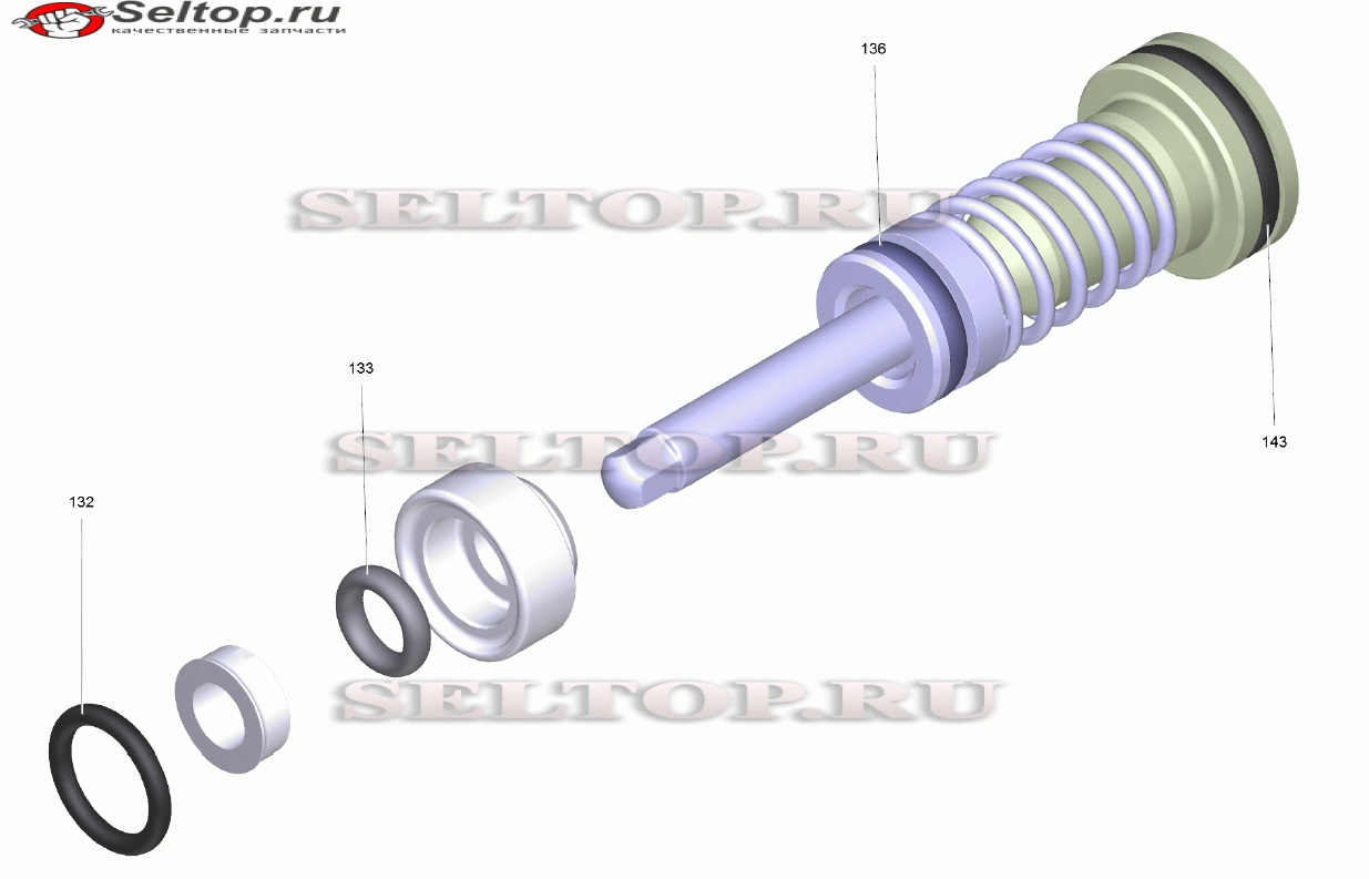 Распределительный поршень в сборе (2.885-408.0)