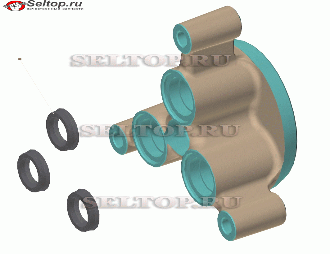 Цилиндрическая головка в сб. K7 (4.550-942.0) 
