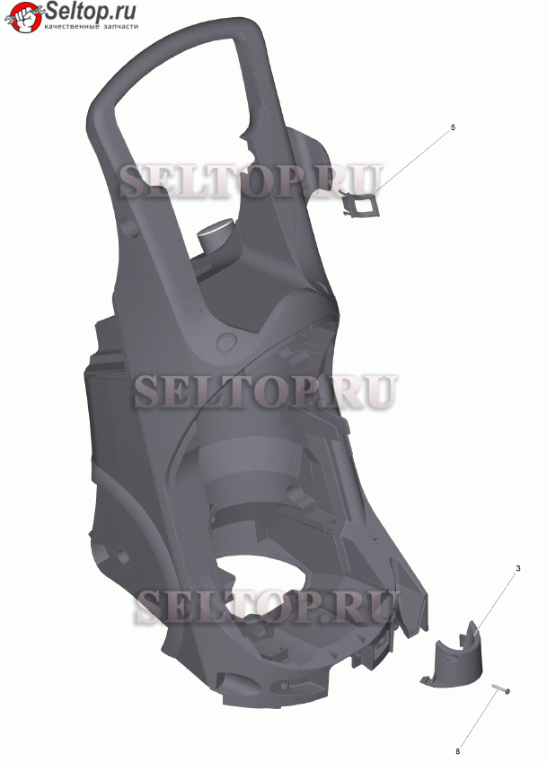 Рама в сборе (4.050-601.0)