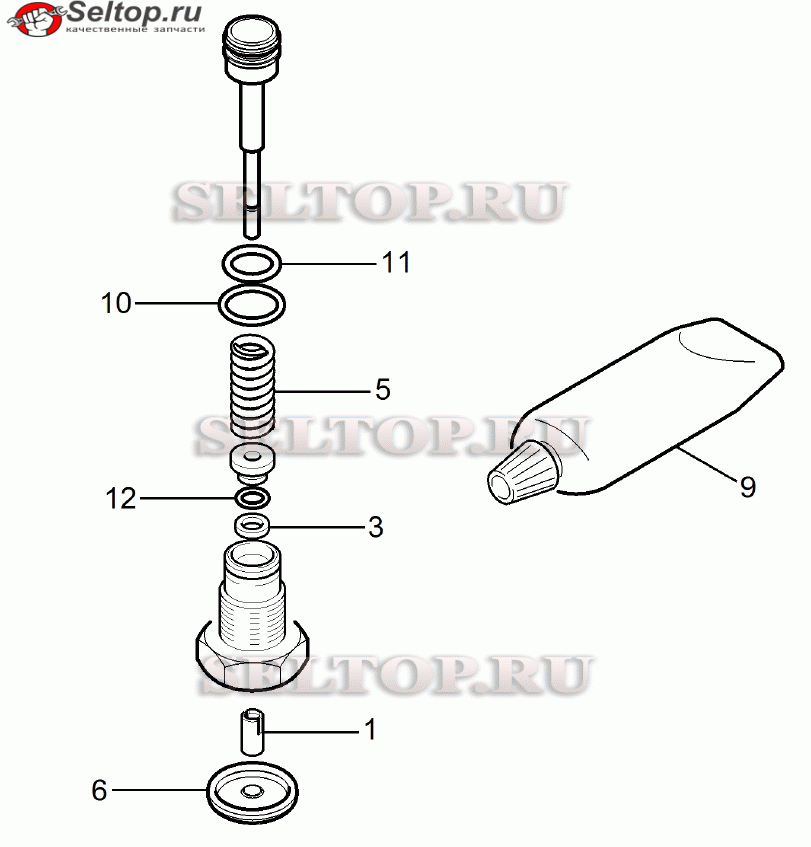 КЗЧ для распределительного золотника (2.883-988.0)