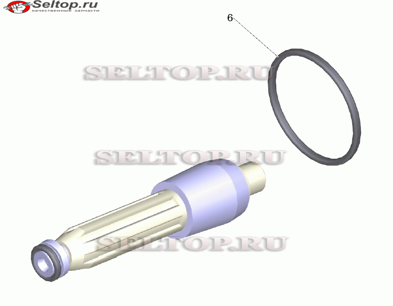 КЗЧ для роторного сопла 055/06 (2.883-473.0)
