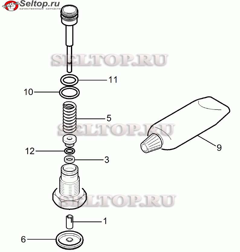 КЗЧ для распределительного золотника (2.883-988.0)