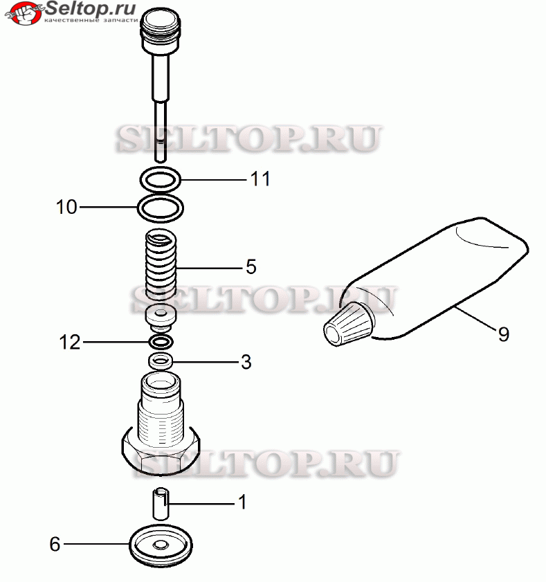 КЗЧ для распределительного золотника (2.883-988.0)