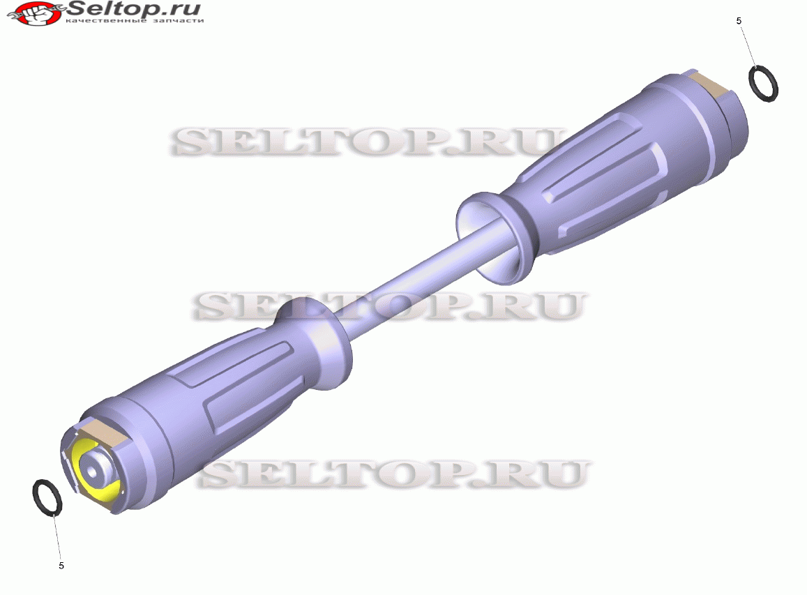 Шланг TR вращающийся DN8 31,5MPa 1 (6.110-031.0)