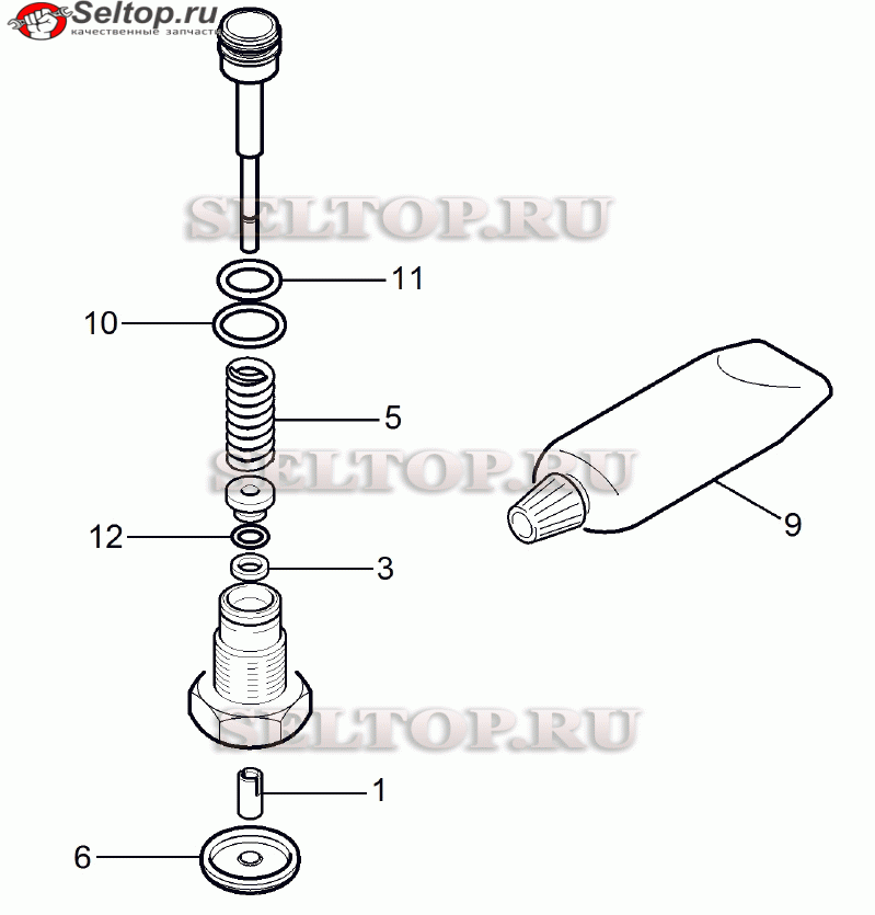 КЗЧ для распределительного золотника (2.883-988.0)