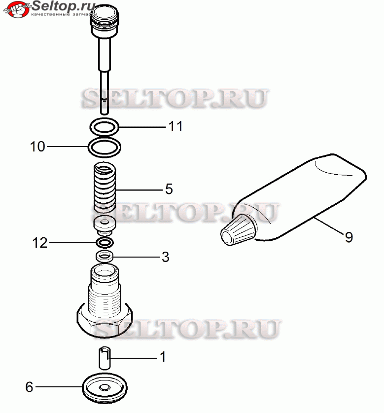 КЗЧ для распределительного золотника (2.883-988.0)