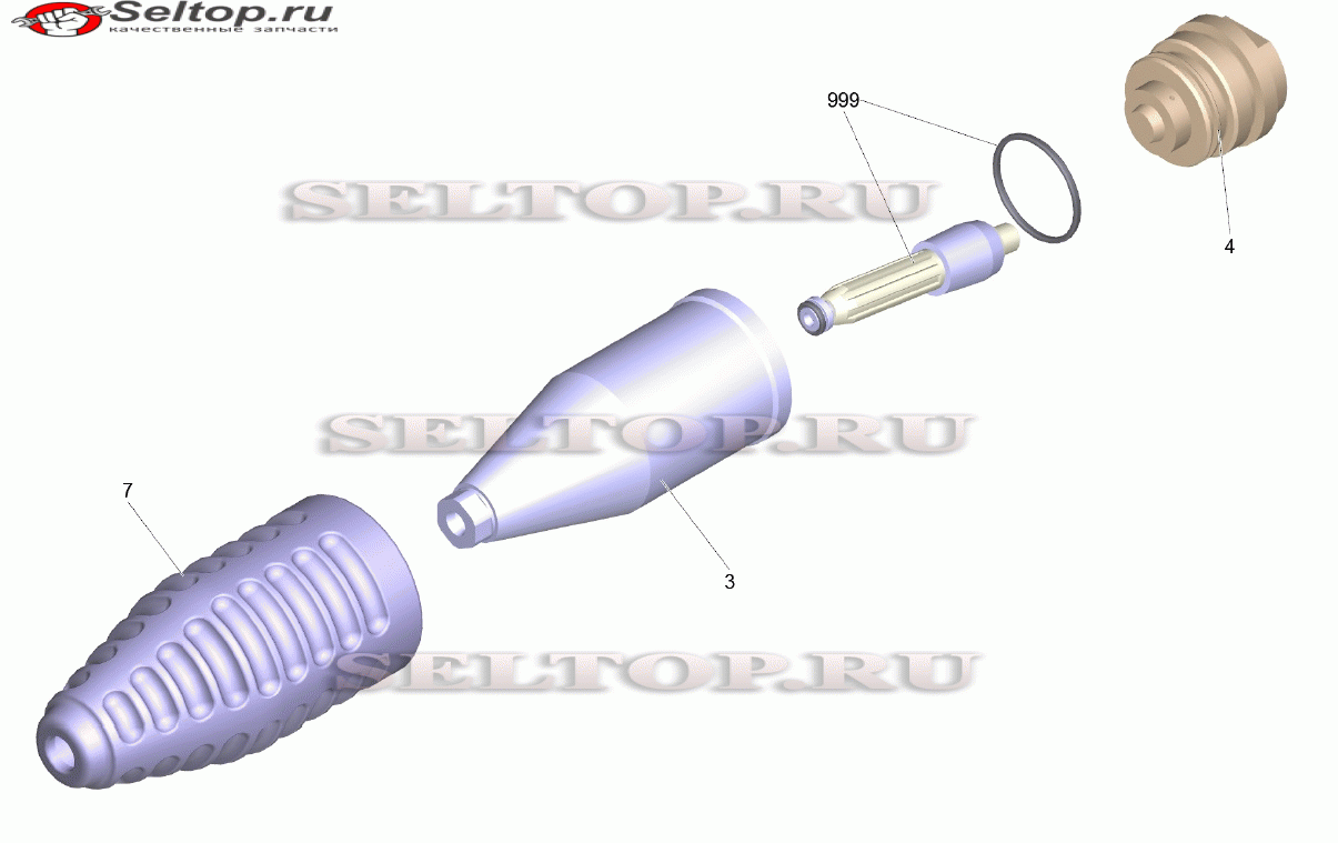 Роторная насадка от грязи TR 070/080 Про (4.114-030.0)