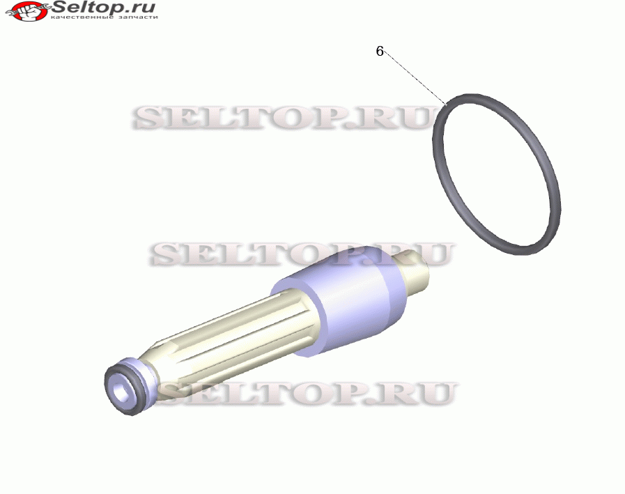 КЗЧ для роторного сопла 07/08-HDS 80 (2.883-474.0)