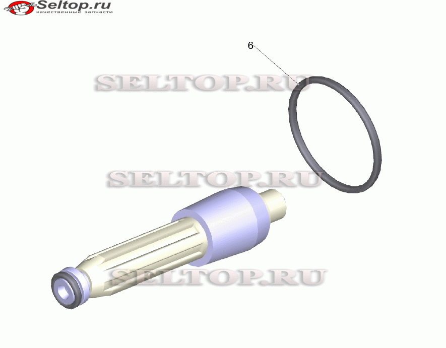 КЗЧ для роторного сопла 07/08-HDS 80 (2.883-474.0)
