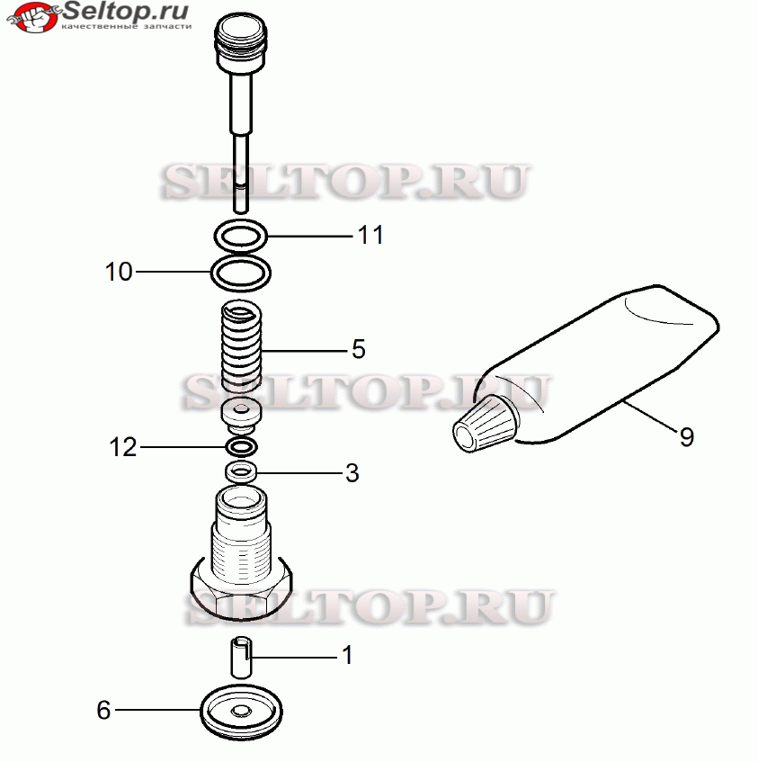 КЗЧ для распределительного золотника (2.883-988.0)