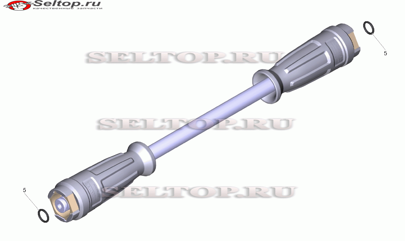 Соединительный шланг TR DN10 22MPa 15м (6.110-042.0)