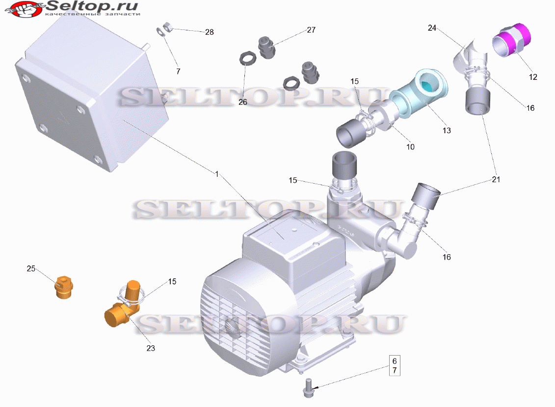 Насос высокого давления HD 18/50 (2.637-017.0)
