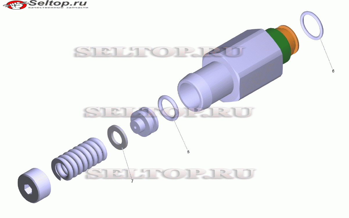 Предохранительный клапан 62 MPa (4.590-022.0)