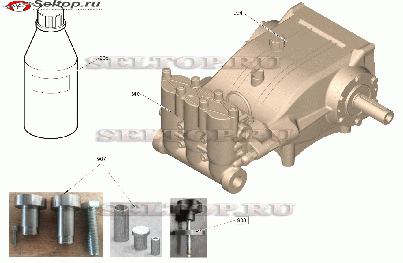 Насосный агрегат Leuco MKR3050WR (6.470-239.0)