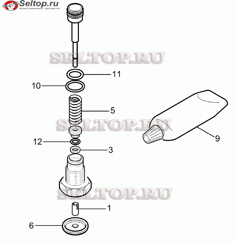 КЗЧ для распределительного золотника (2.883-988.0)