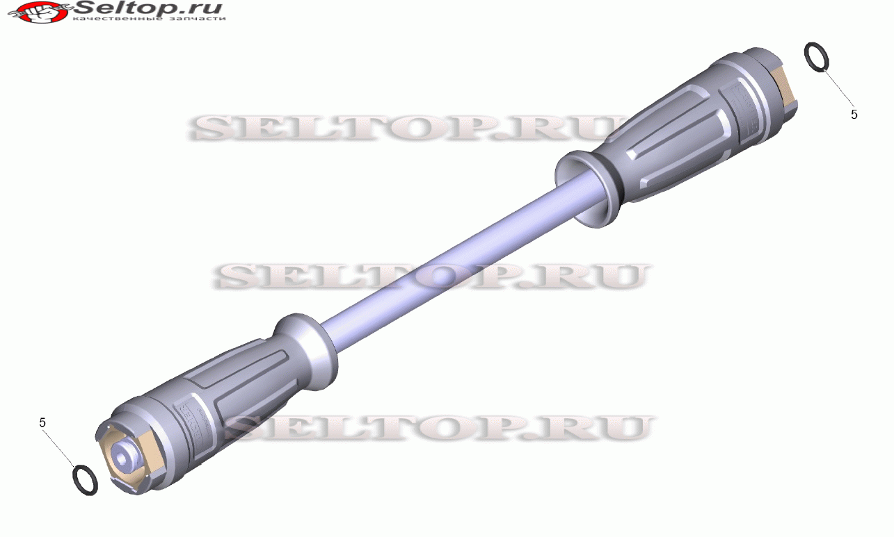 Соединительный шланг TR DN10 22MPa 15м (6.110-042.0)