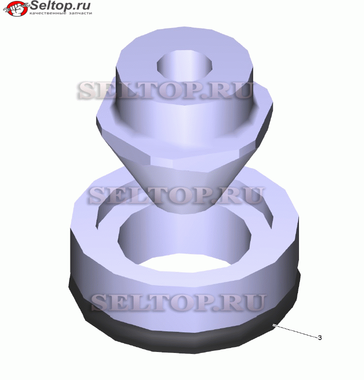 КЗЧ седла клапана только для замены (2.885-164.0)