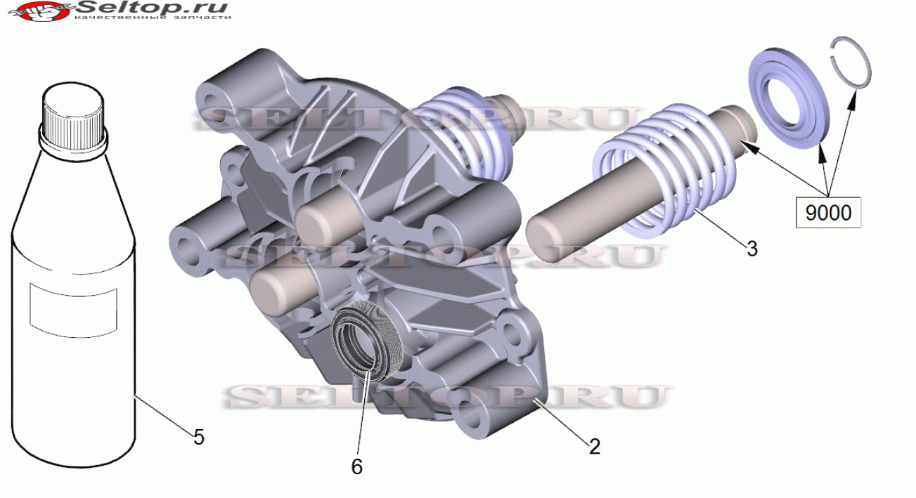 Прямолинейная направляющая комплектный