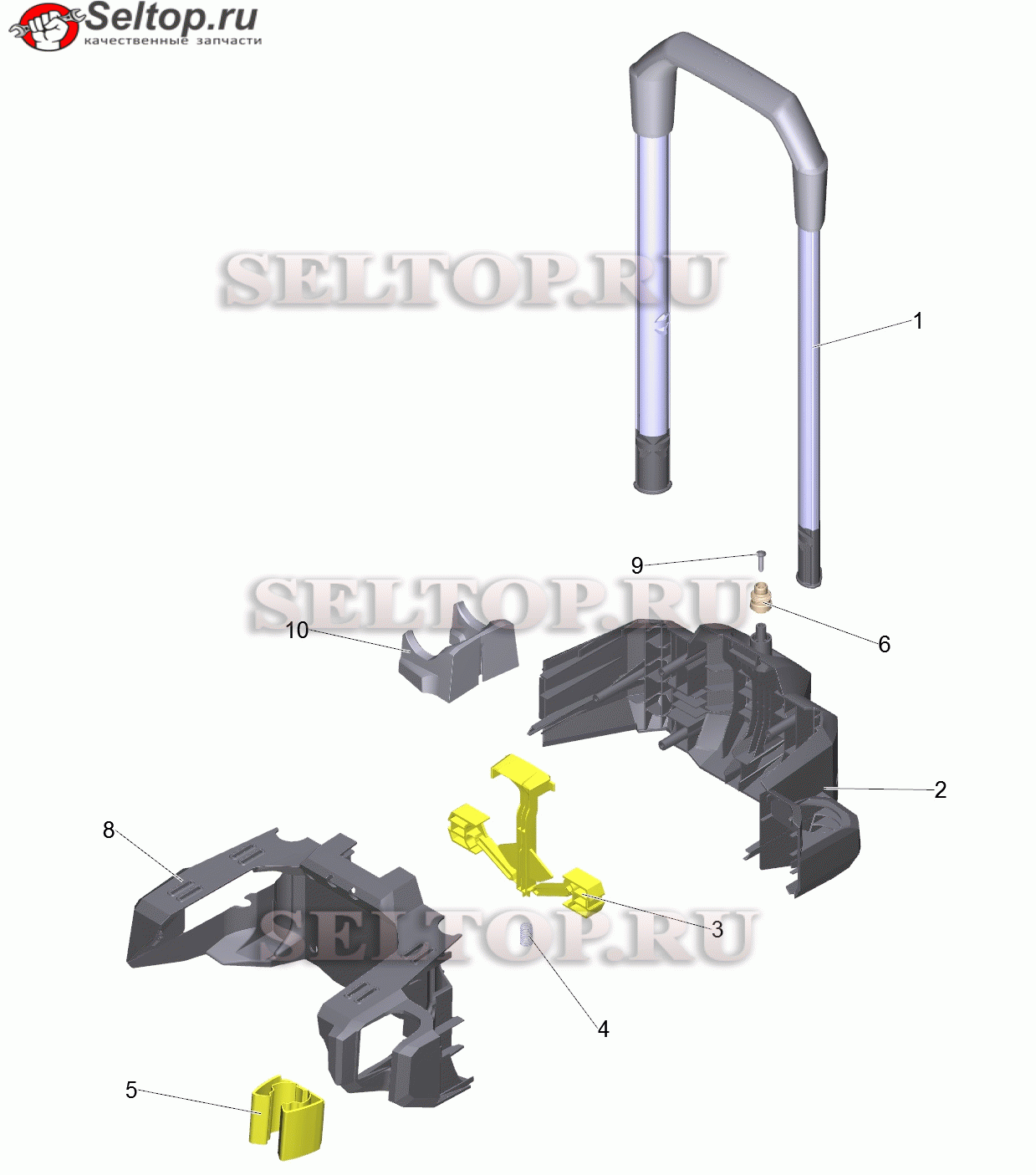 Модуль ведущая дуга комплектный HD-MX