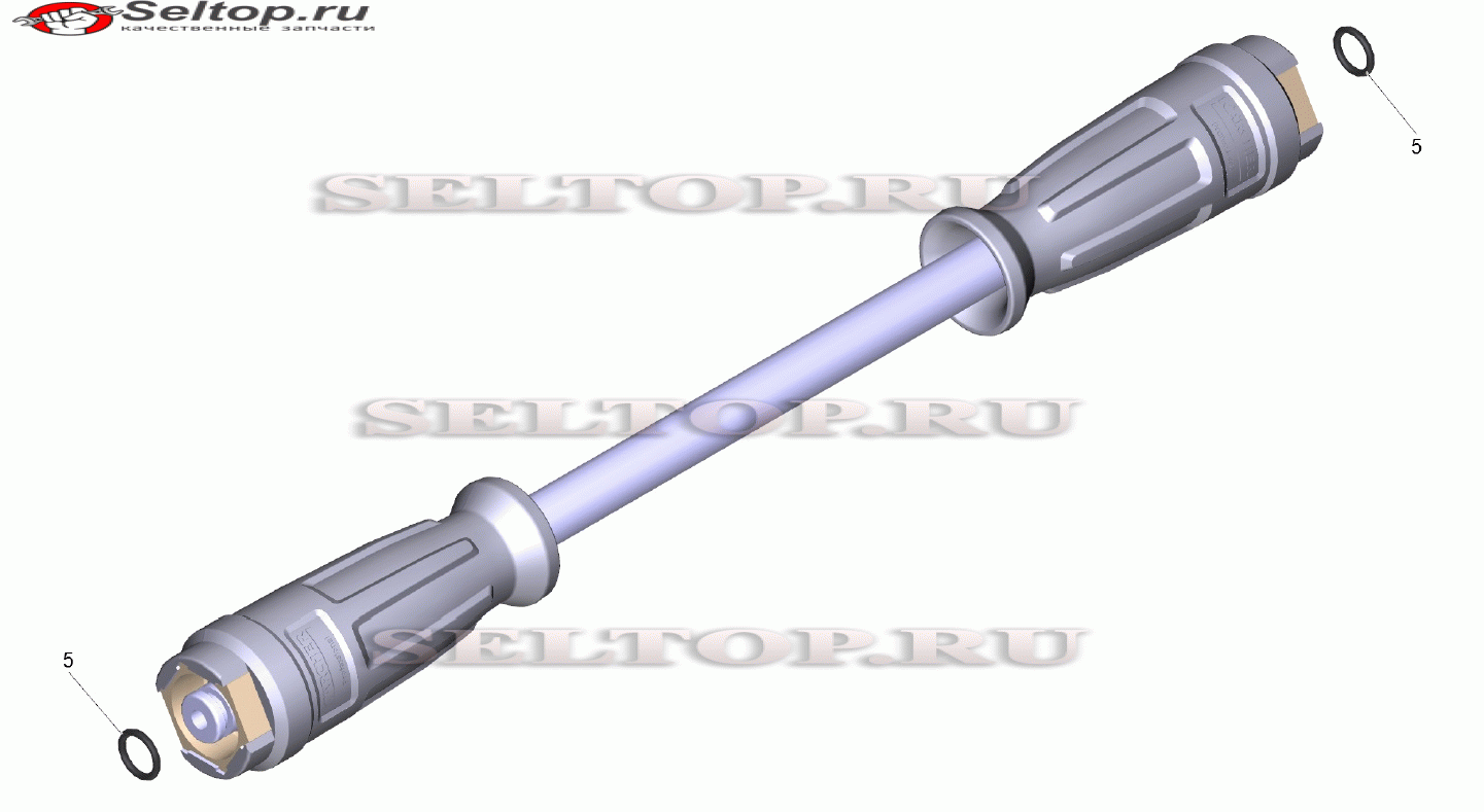 Шланг TR вращающийся DN6 25MPa 10m (6.110-035.0)