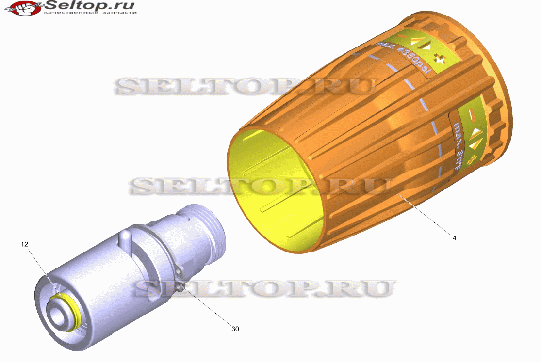 Поворотный регулятор TR 416L (4.118-008.0)