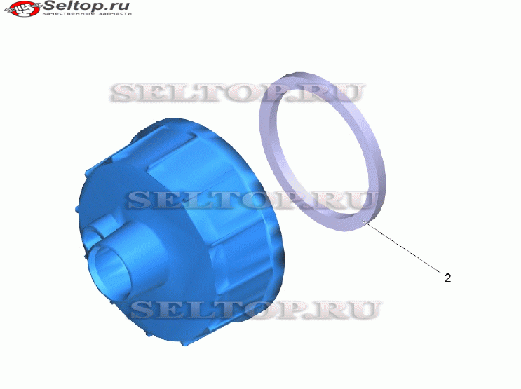 Крышка бака для химии (4.060-866.0)