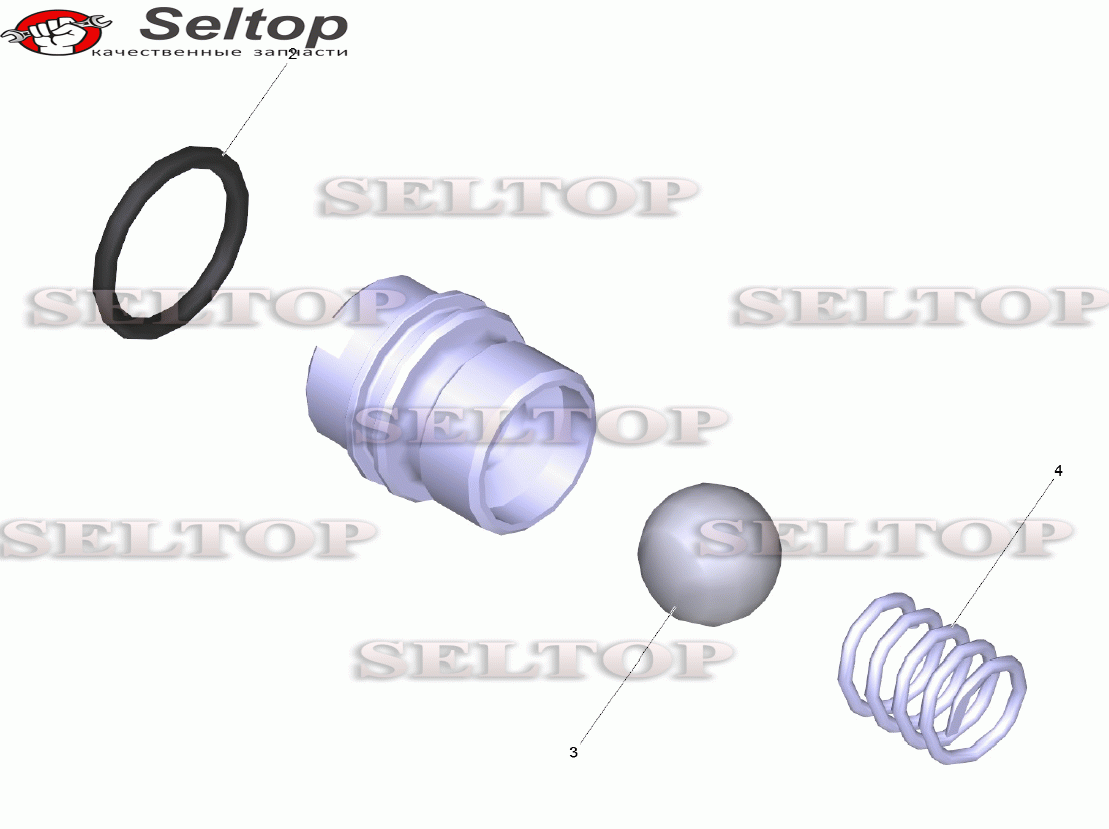 Седло клапана в сборе HD7/18 (4.481-226.0)