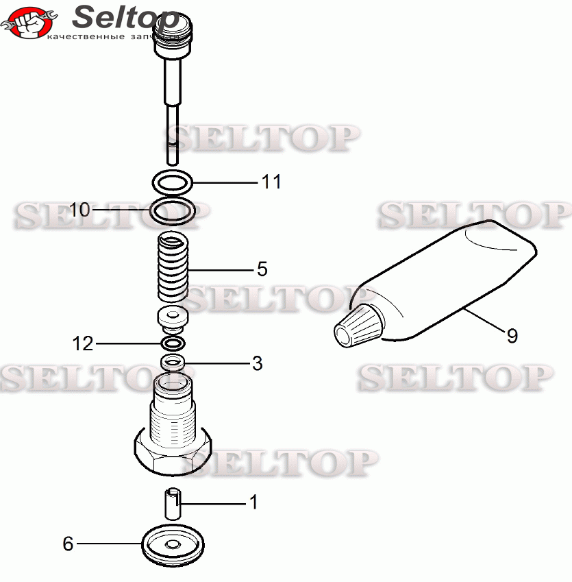 КЗЧ для распределительного золотника (2.883-988.0)