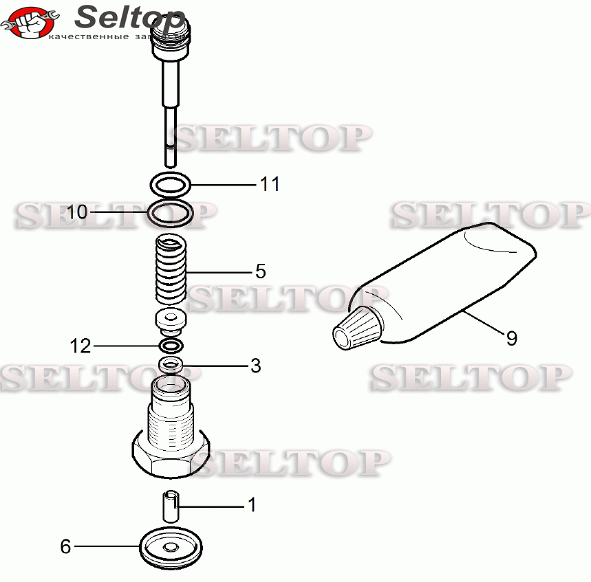 КЗЧ для распределительного золотника (2.883-988.0)