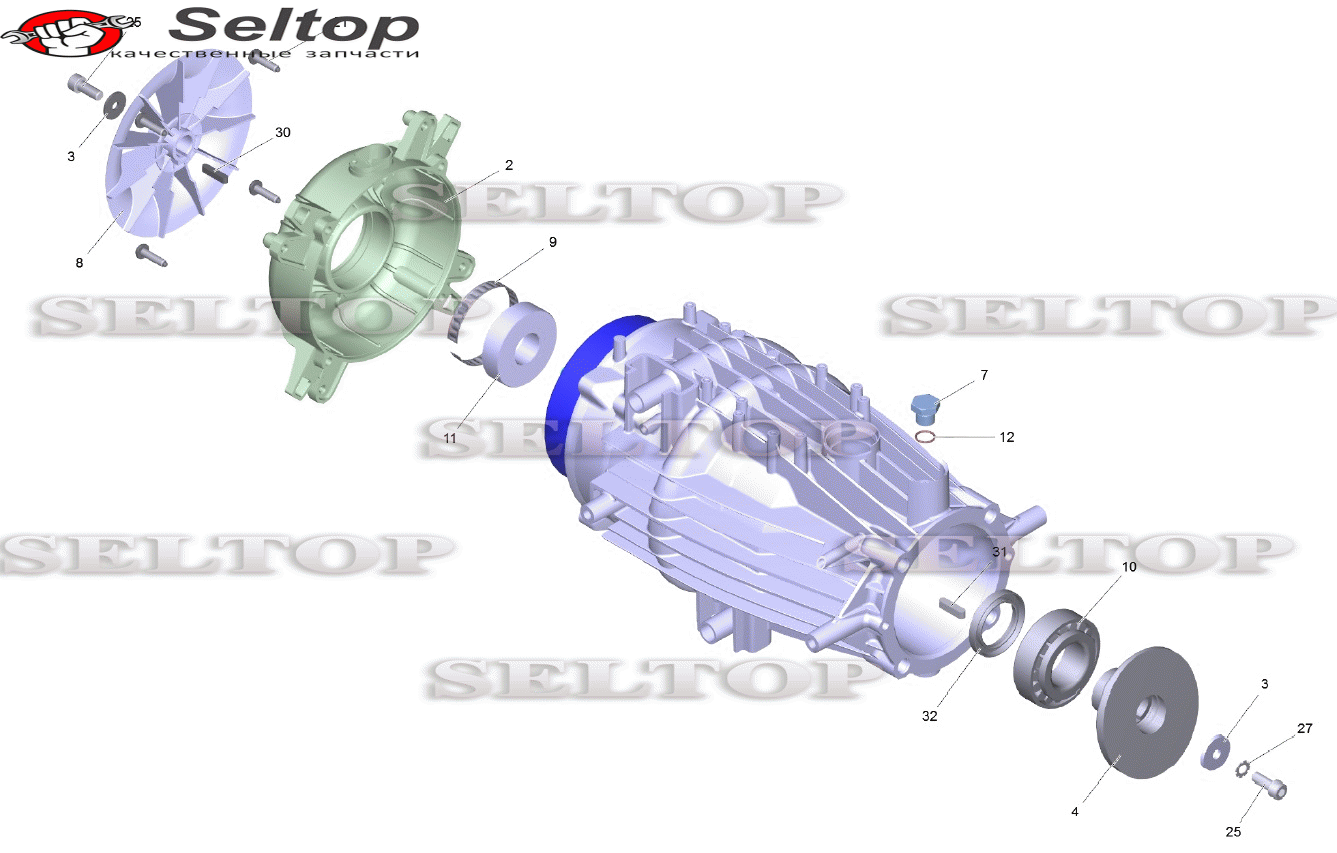 Двигатель в сборе (4.623-871.0)