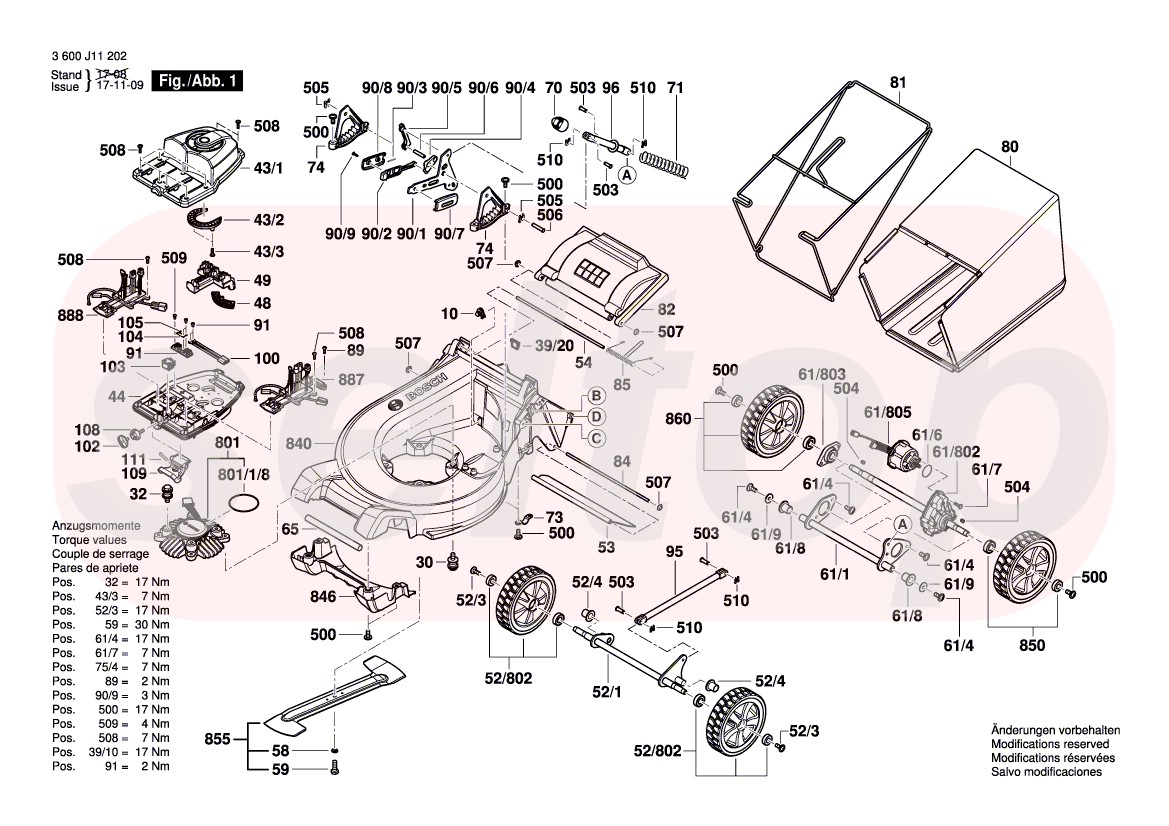 Bosch rotak 32 схема