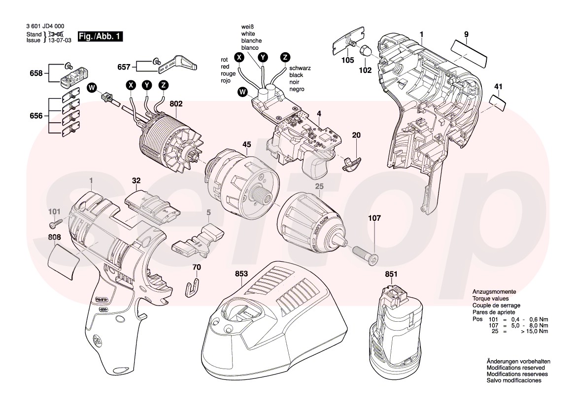 Схема редуктора шуруповерта бош 18v