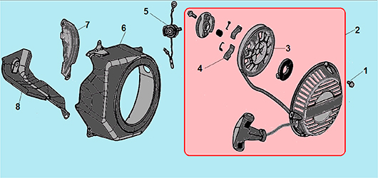 Стартер для Чемпион ВC 6712