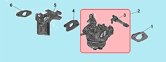 Карбюратор для Чемпион ВC 6712