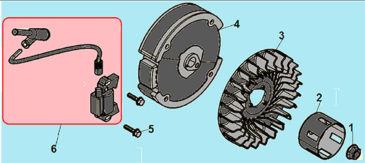Магнето, маховик для Чемпион ВC 6712